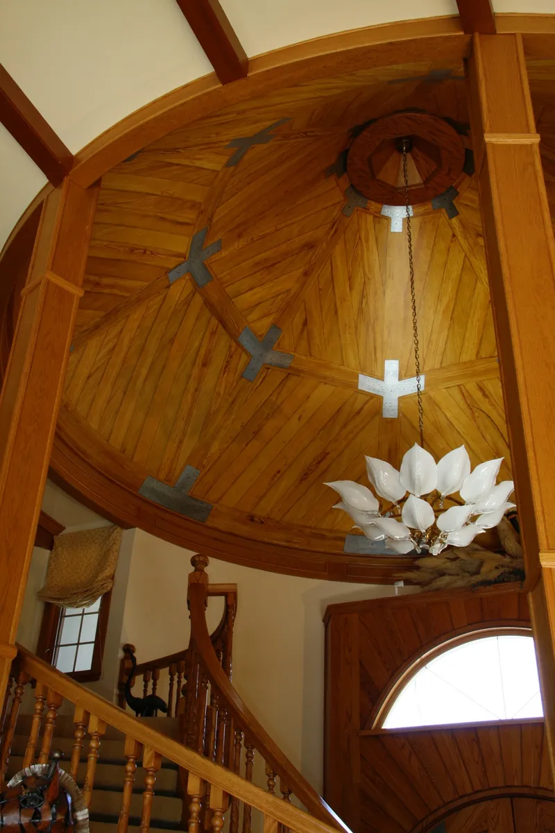 Wood ceiling