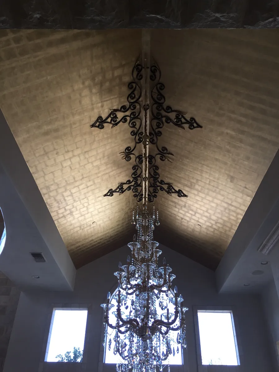 Gold Gilded Ceiling