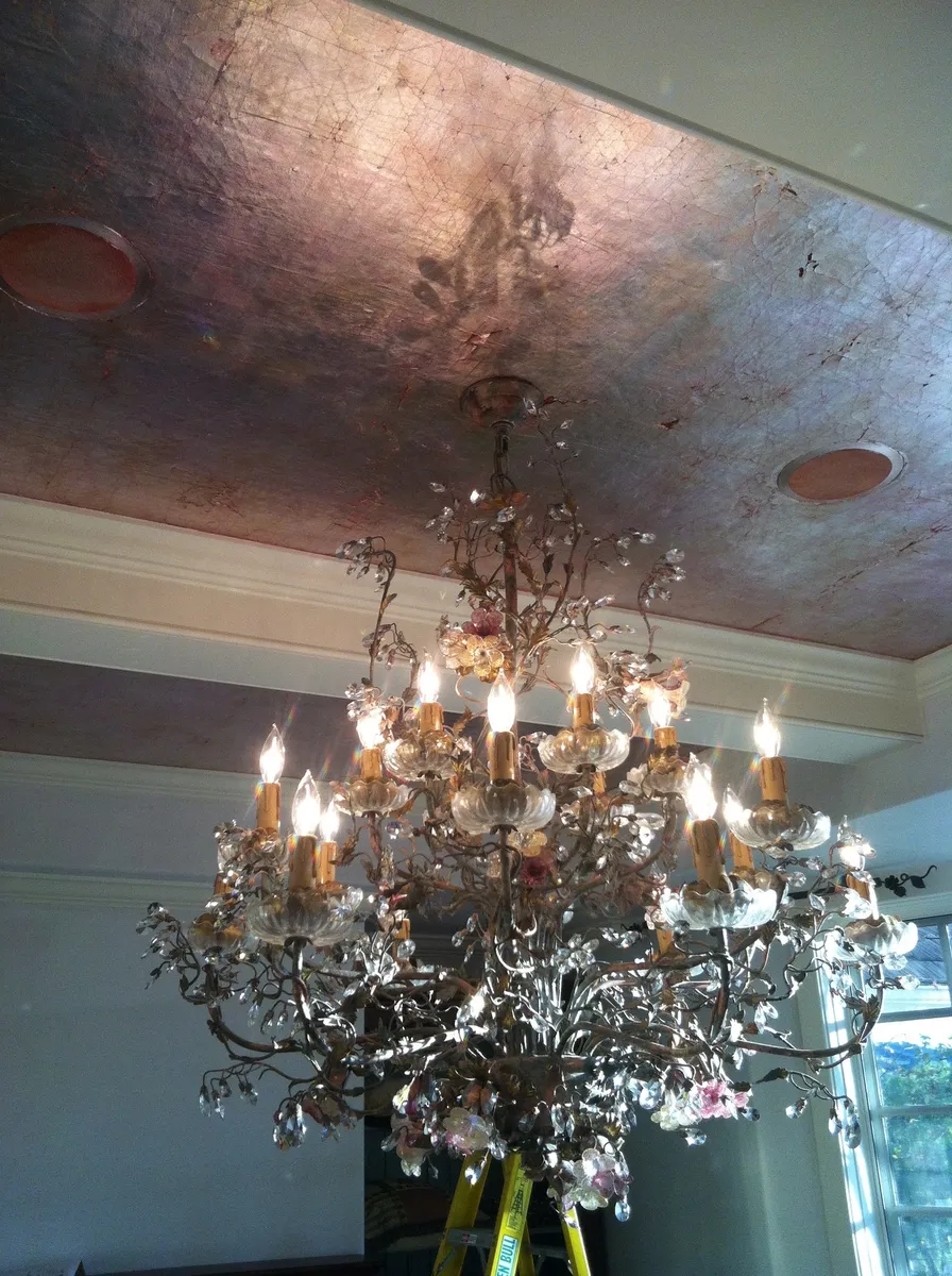 Gilding on Pink Plaster